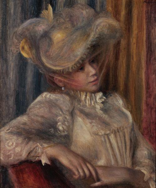 Pierre-Auguste Renoir Woman with a Hat Germany oil painting art